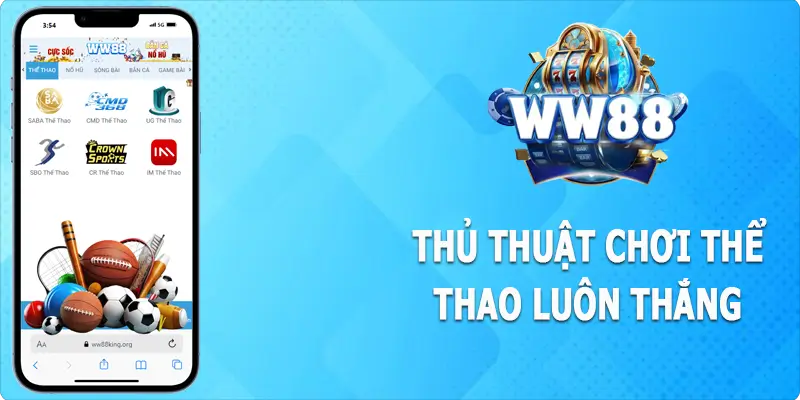 Chiến lược cá cược thể thao WW88